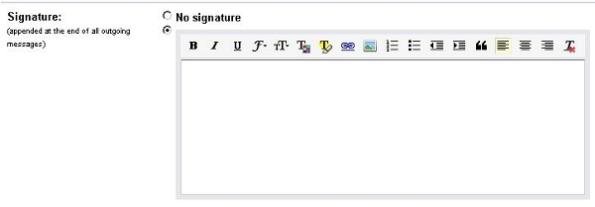 Rich Text Signature in Gmail